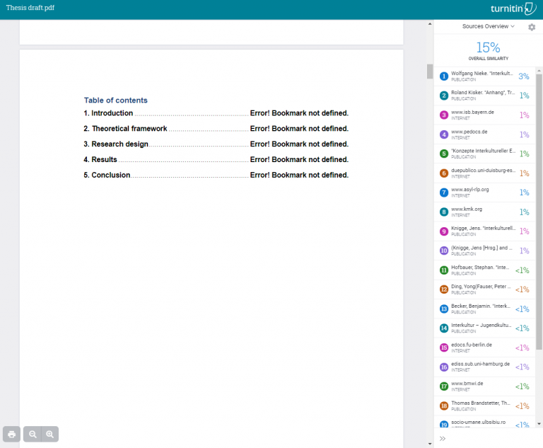 Pourquoi y atil un message d’erreur "Error! Bookmark not defined