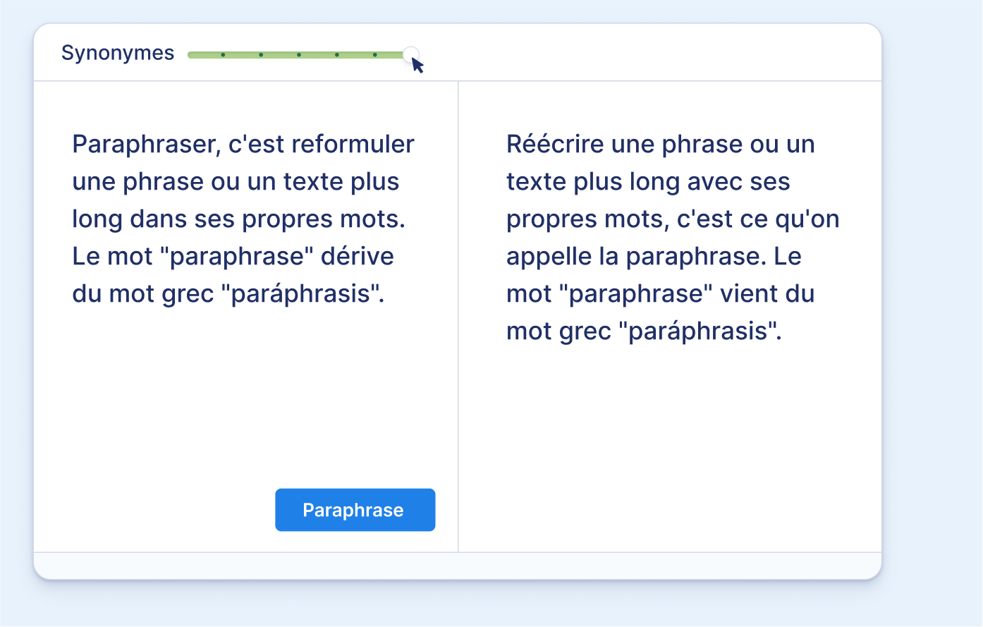 nouveau paragraphe de texte