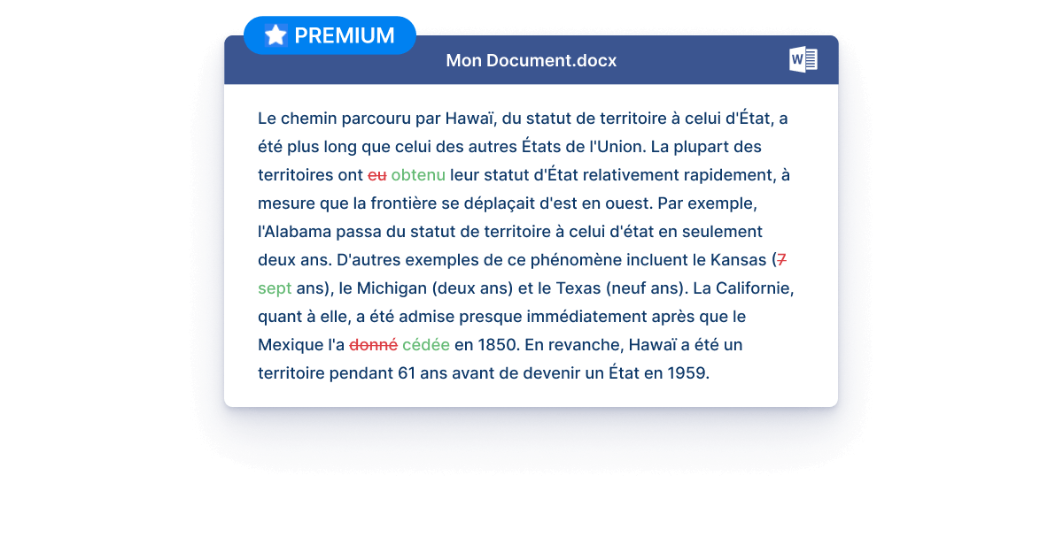 Téléchargez et examinez les modifications apportées à votre document .docx